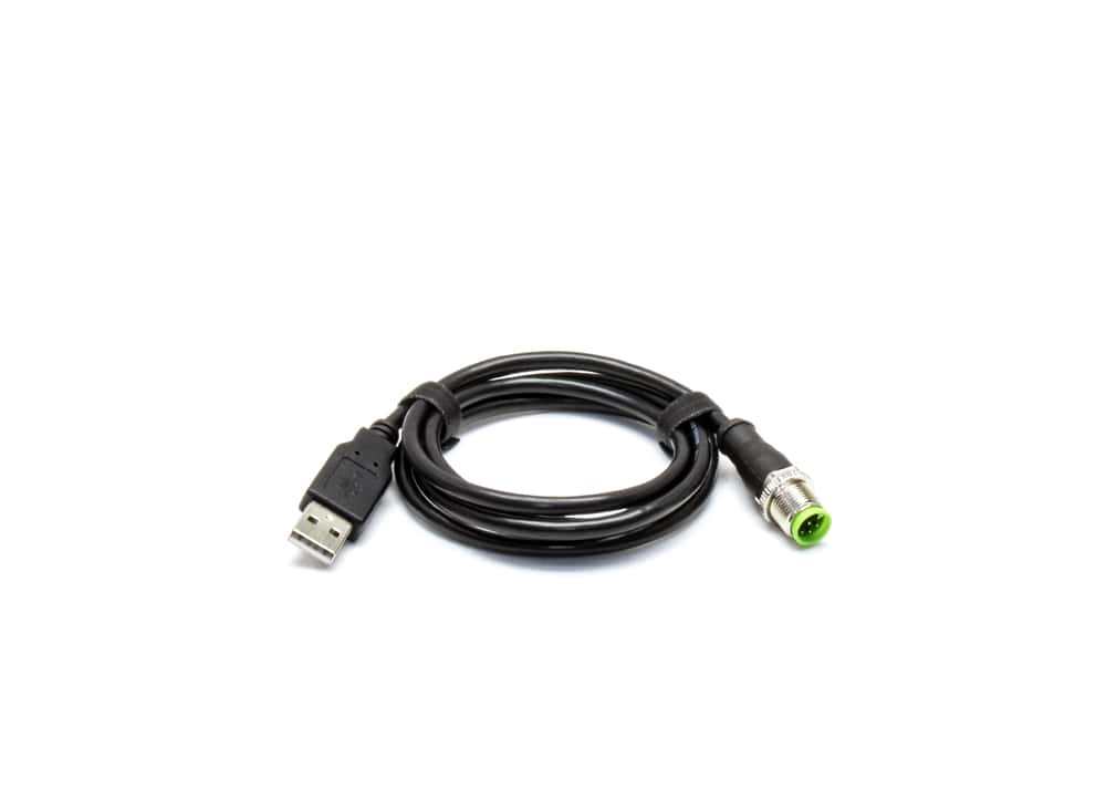 Carregamento USB e cabo de dados