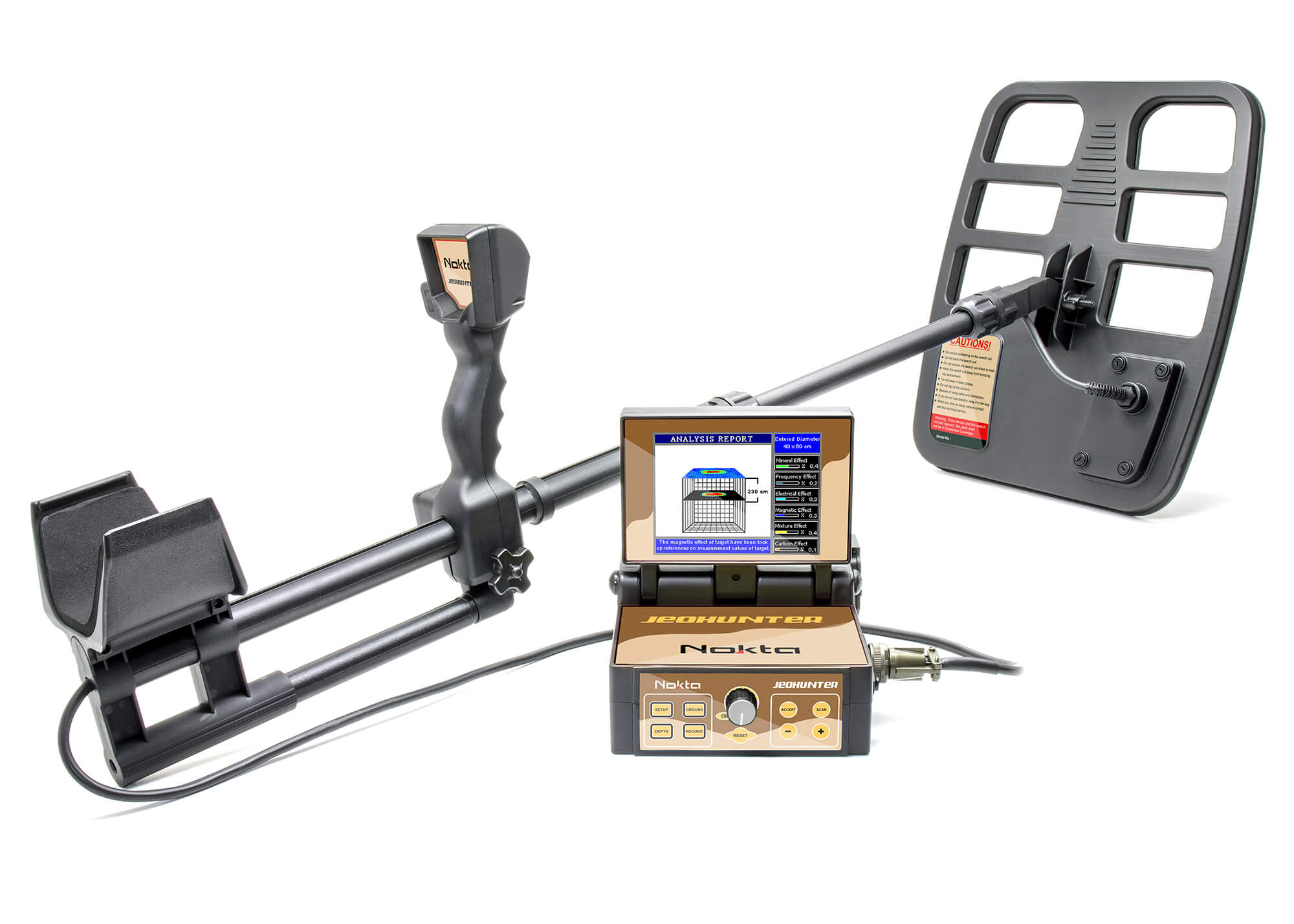 Nokta Jeohunter 3D Dual System Metal Detector - 1