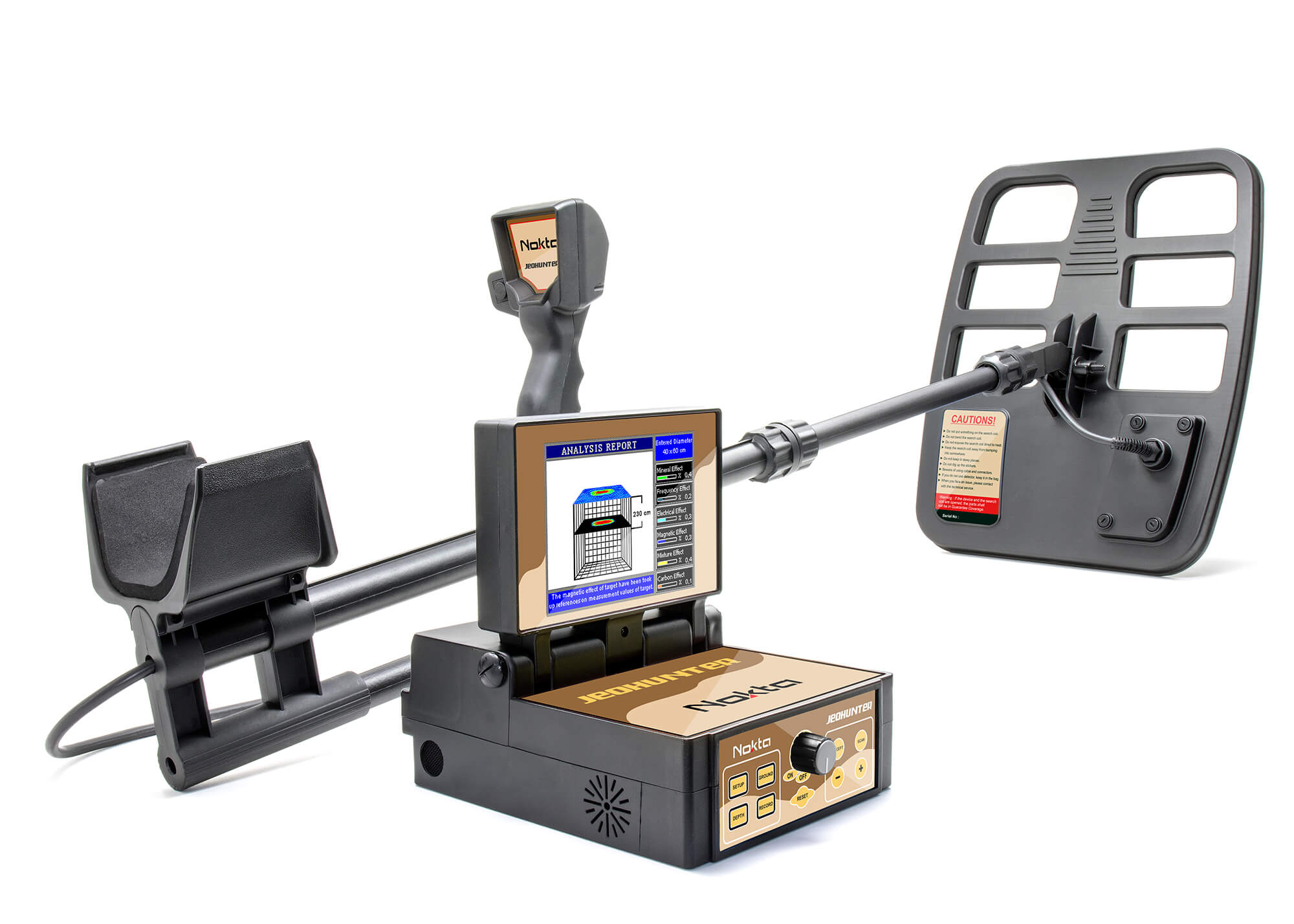 Nokta Jeohunter 3D Dual System Metal Detector - 2