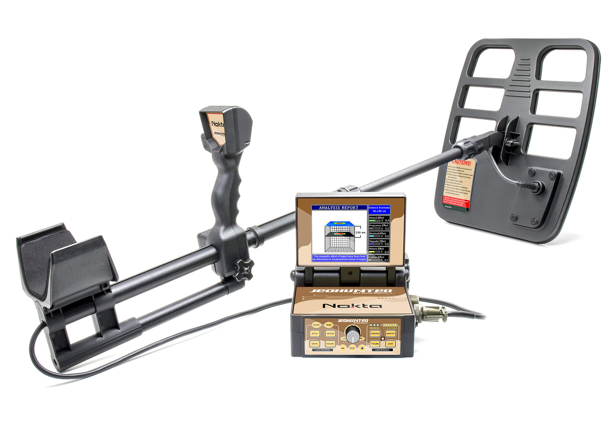 Nokta Jeohunter 3D Dual System Metal Detector - 5