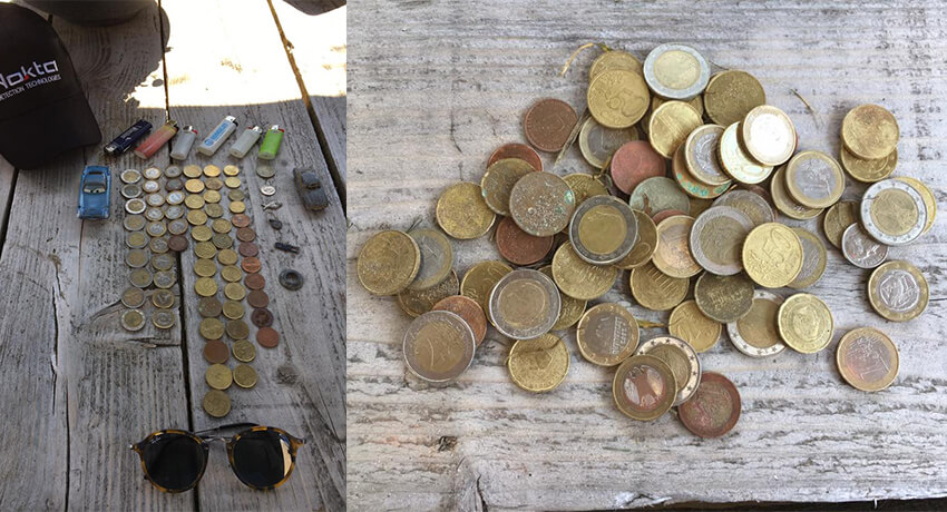 Yesterday morning on the beach with the Impact