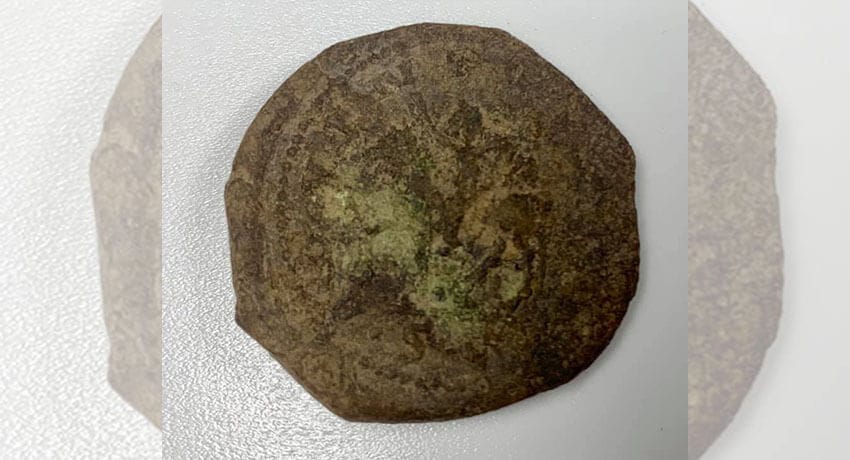 First Romain coin and with the Anfibio