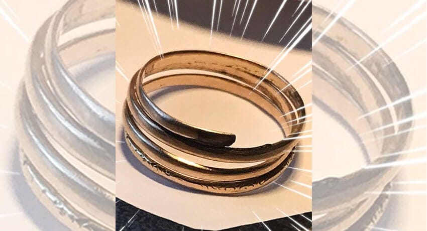 Ancient Viking Gold Found: 14-Carat Spiral Ring Discovery