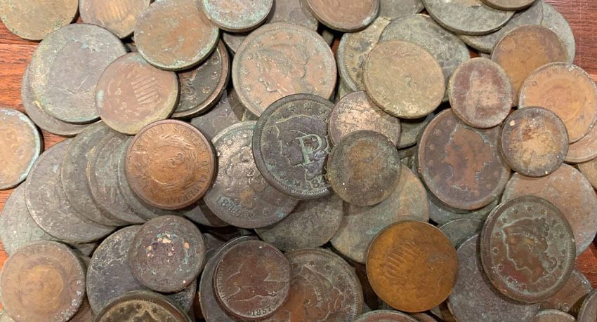 Eso es 200 años de fechas de monedas - Portada