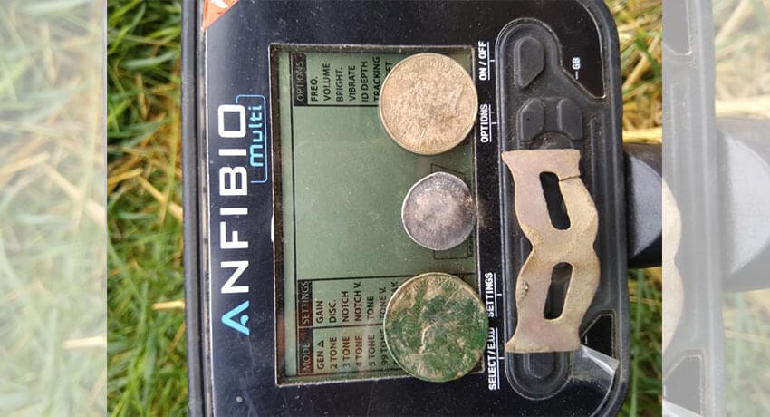 Silver No 2 For Anfibio Multi Metal Detector