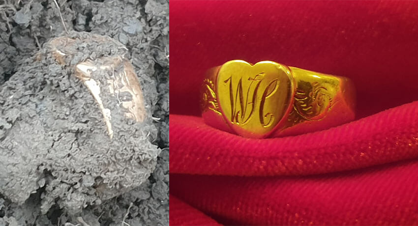 First bit of Fibby gold today