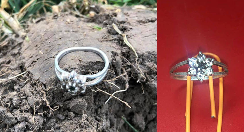 925 Ring With Small Stones