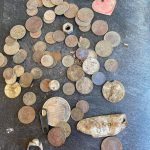 I found a 925 ring and a bunch of change