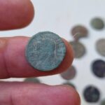 Edward Hammered Coin And 18 Romans - 6