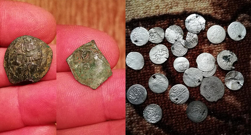 Tolle Münzen gefunden mit Simplex Detektor - Abdeckung