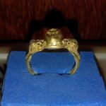 Trovato anello in oro del sultanato del 1700-1800 del secolo - 3