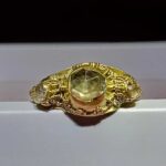 Encontrado anel de ouro do sultanato do século 1700-1800 - 4