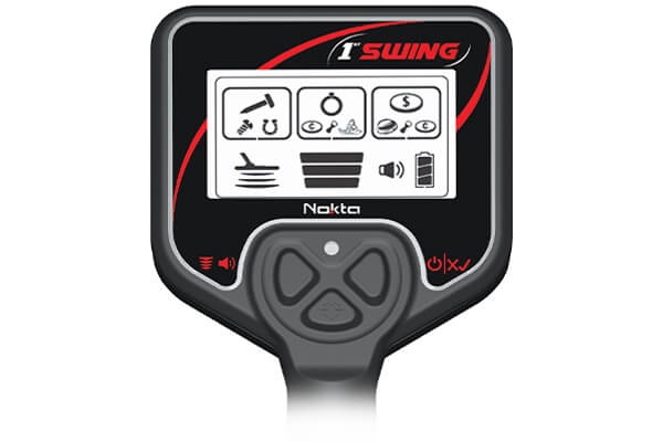 Nokta 1ST Swing Detector de metales - Diseño fácil de usar