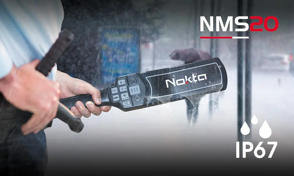 Nokta Banner 20 do detector de segurança NMS4