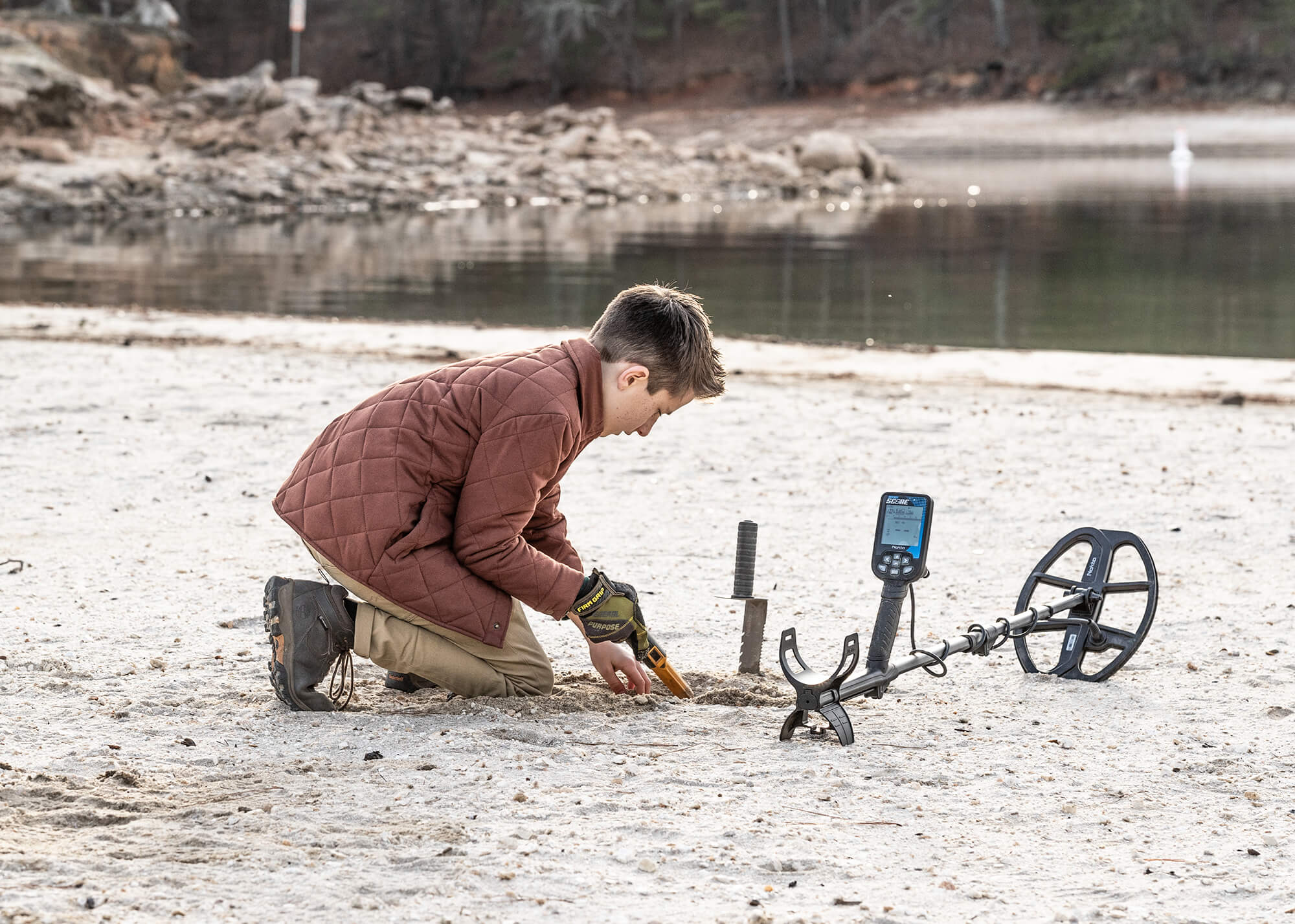 Nokta Score Metal Detector Beach Outdoor Photo - 11