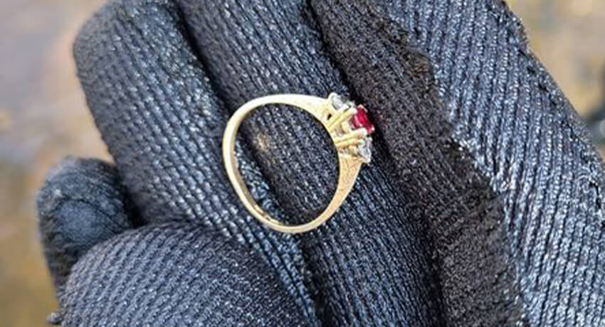 Ieri ho trovato il mio primo anello d'oro