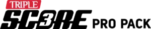 Triple Score Logo - Black
