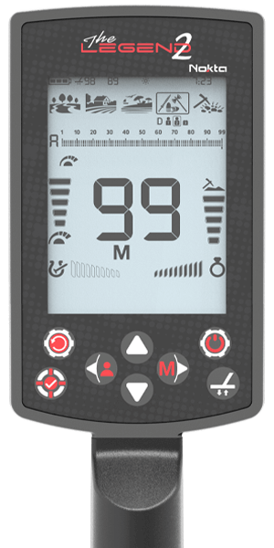Nokta The Legend 2 Display
