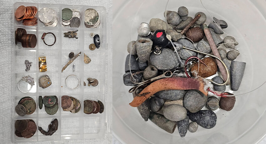 Nokta Legend Metal Detecting Hunt: Silver Rings, Silver Quarter and Unique Finds
